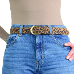 Belt  2,8 cm suede