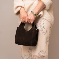 Salerno M bag in suede